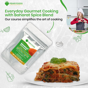 Gourmet Cooking with Baharat Blend | Premium Spice Blends | Pear Foods